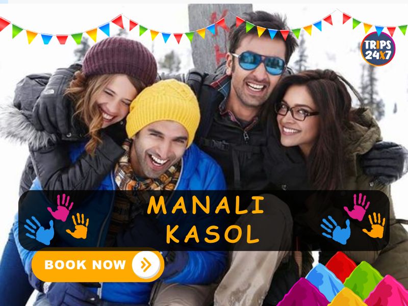 Manali Kasol <span class='menu-badge badge-bounce'>Holi Special</span>